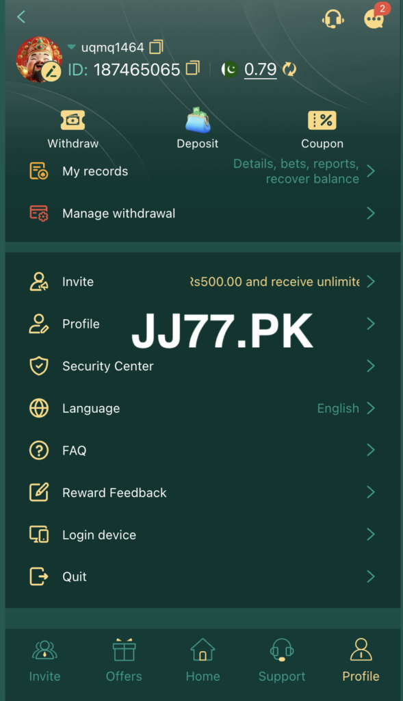 Get Free jj77 Game Bonuses